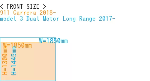 #911 Carrera 2018- + model 3 Dual Motor Long Range 2017-